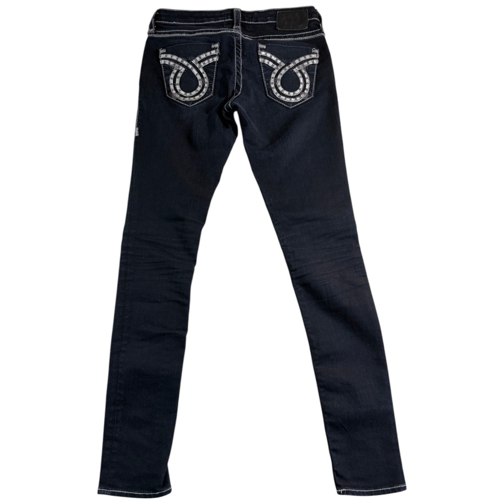 Big Star Vintage Cowgirl Jenae Skinny Jeans Womens 28L (30x33.5) Blue Denim - Picture 2 of 7